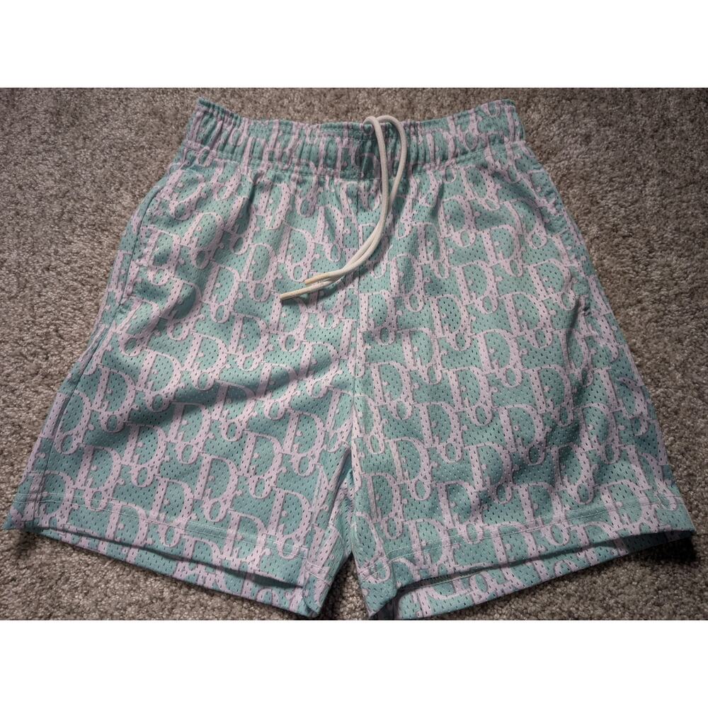 Bravest Studios Blue/ Teal / Turquoise Dior Shorts Size XS NWOT Drawstrings‎